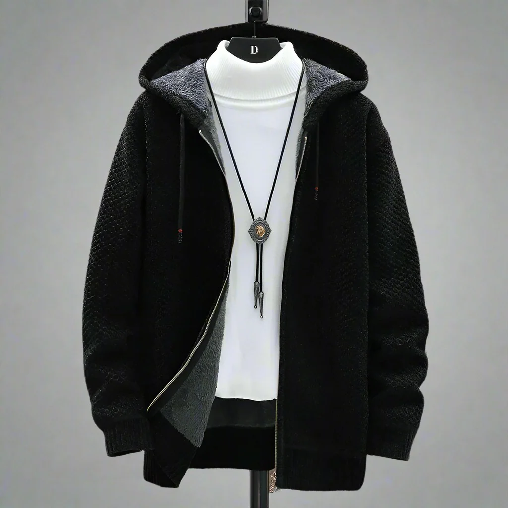 Dan Anthony Textured Hoodie - Image 3