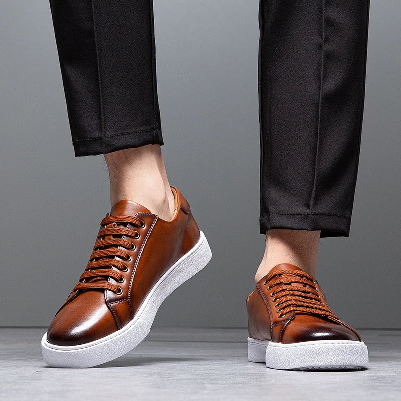 Dan Harrington Handmade Leather Sneakers - Image 10