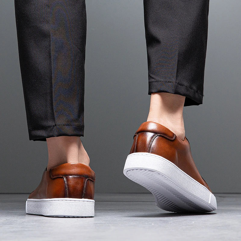Dan Harrington Handmade Leather Sneakers - Image 13