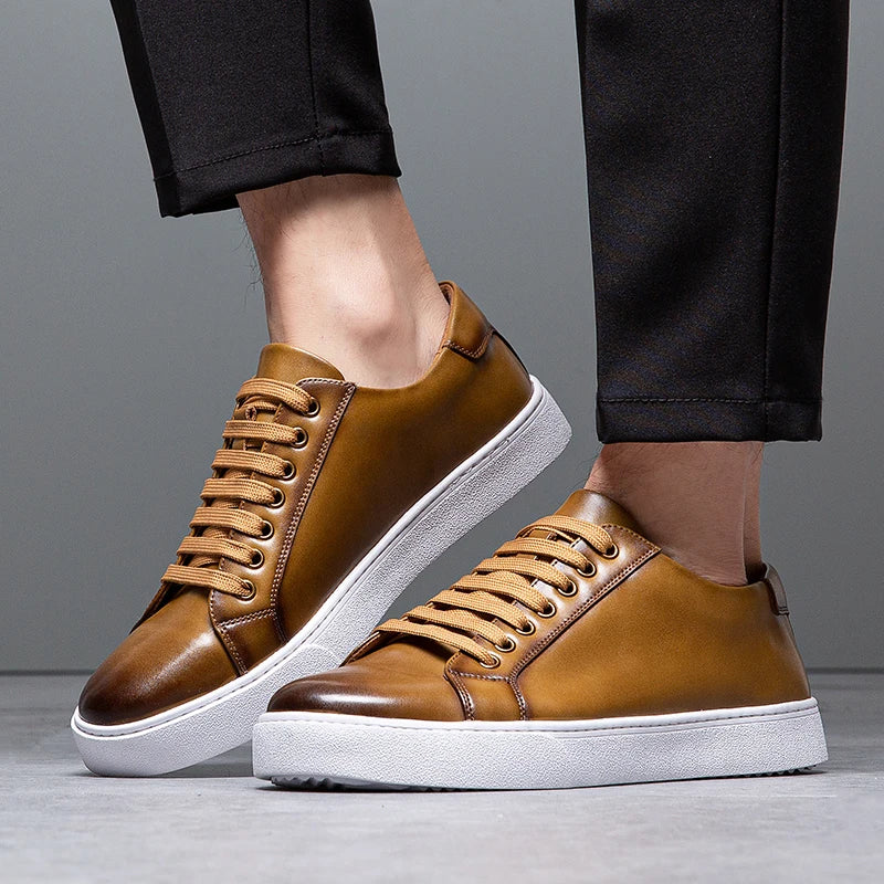 Dan Harrington Handmade Leather Sneakers - Image 4
