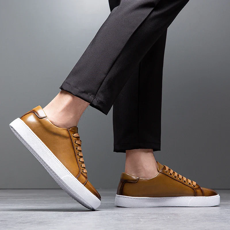 Dan Harrington Handmade Leather Sneakers - Image 6