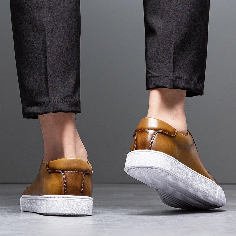 Dan Harrington Handmade Leather Sneakers - Image 7