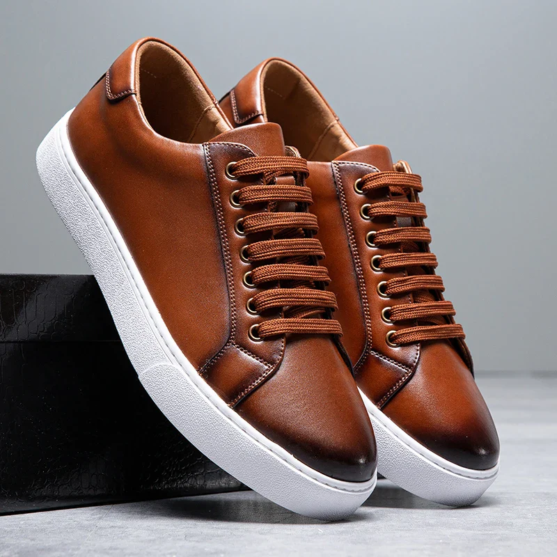 Dan Harrington Handmade Leather Sneakers - Image 9