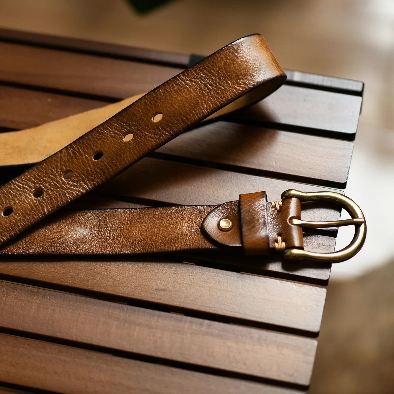 Dan Wellington Cow Leather Belt - Image 6