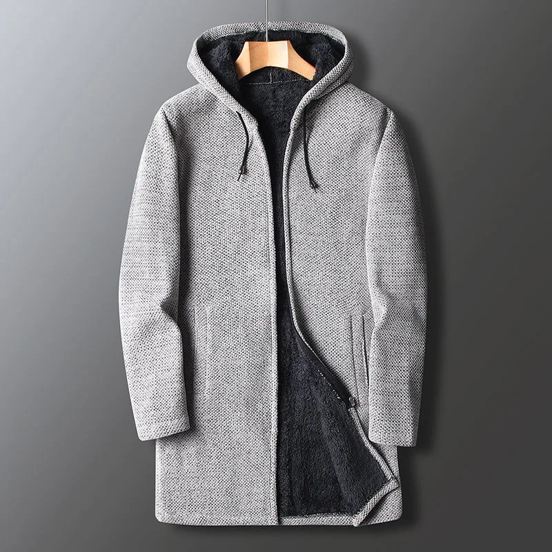 Dan Wellington Fleece Hooded Coat