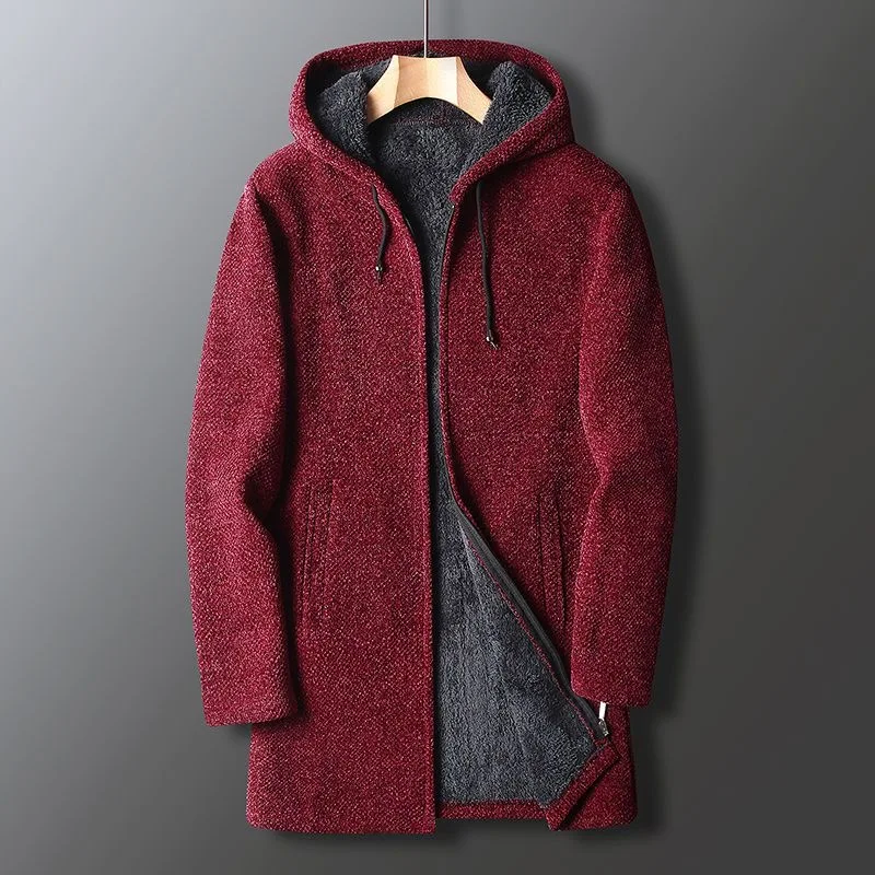 Dan Wellington Fleece Hooded Coat - Image 2