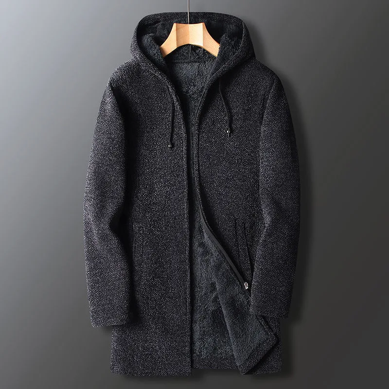 Dan Wellington Fleece Hooded Coat - Image 3