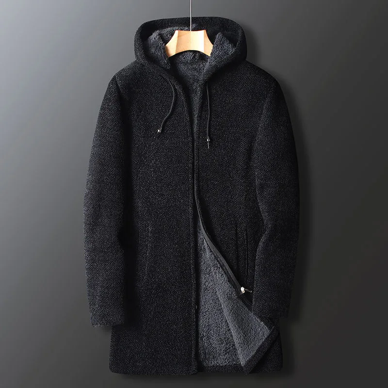 Dan Wellington Fleece Hooded Coat - Image 5