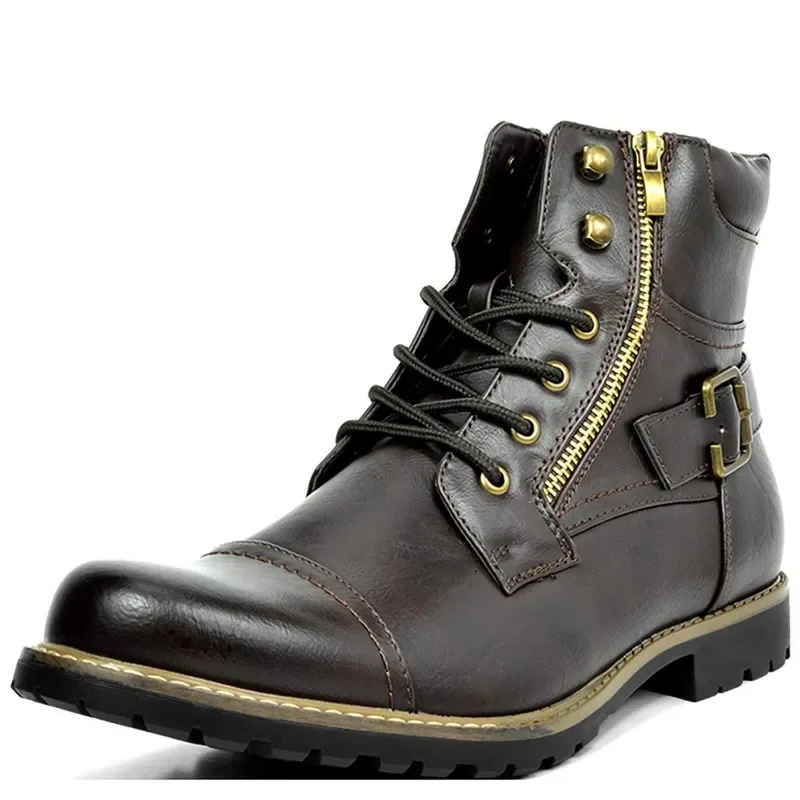 Dan Wellington Lace-up Leather Boots - Image 2