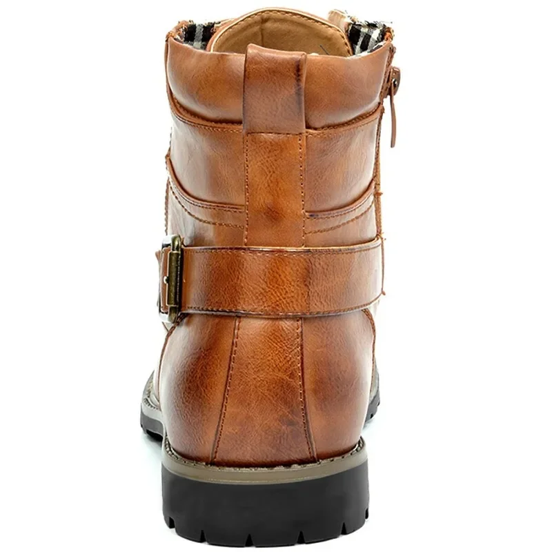 Dan Wellington Lace-up Leather Boots - Image 7