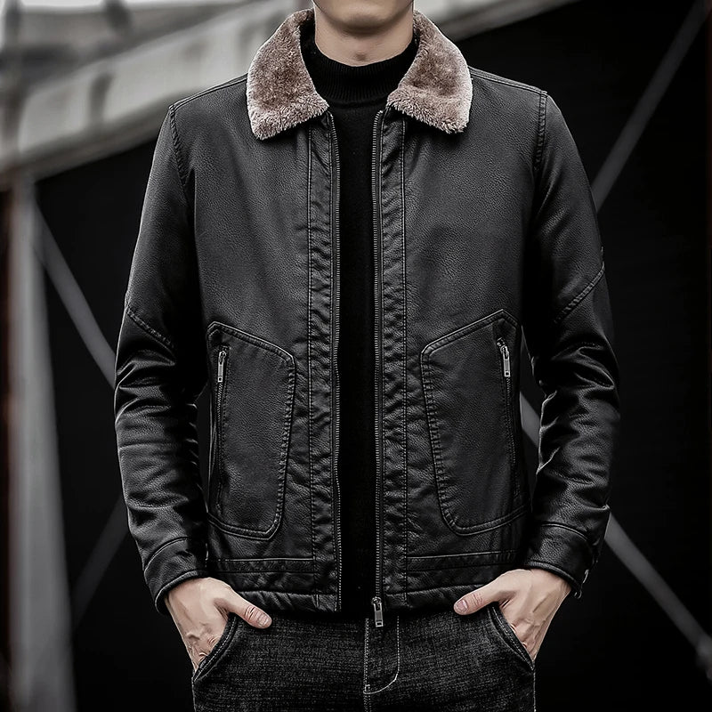 Dan Wellington Leather Jacket - Image 4