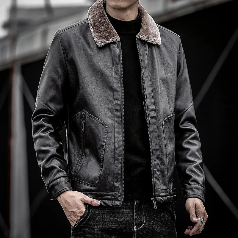 Dan Wellington Leather Jacket - Image 5