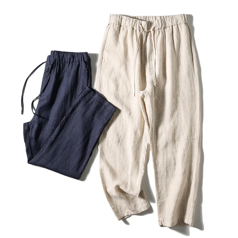 Dan Wellington 100% Linen Trousers - Image 5
