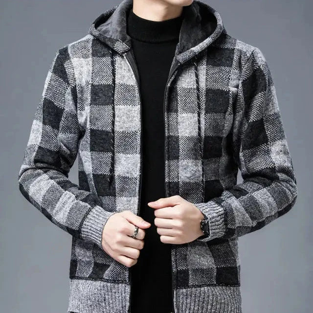 Dan Wellington Plaid Hoodie - Image 4