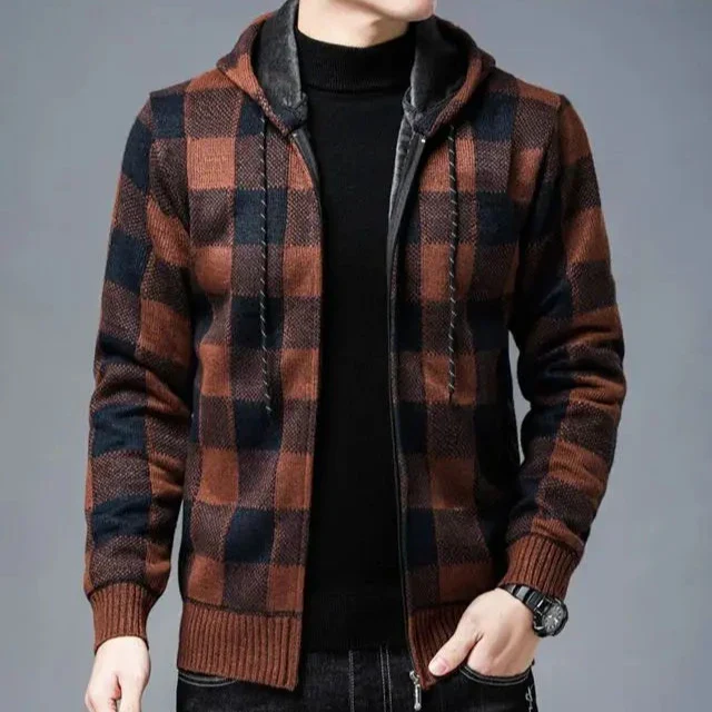 Dan Wellington Plaid Hoodie - Image 6