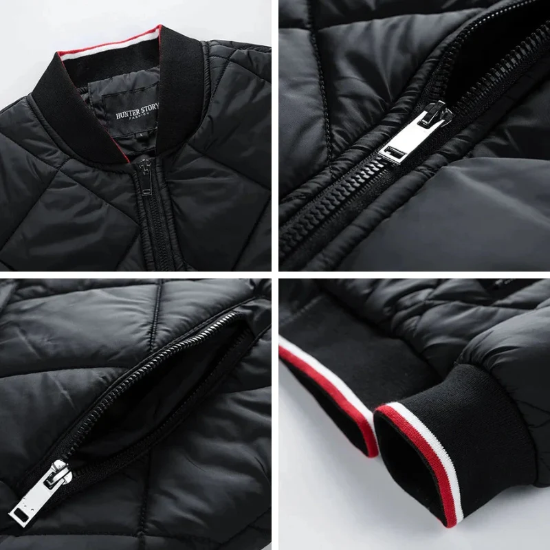 Dan Wellington Quilted Bomber Jacket - Image 6