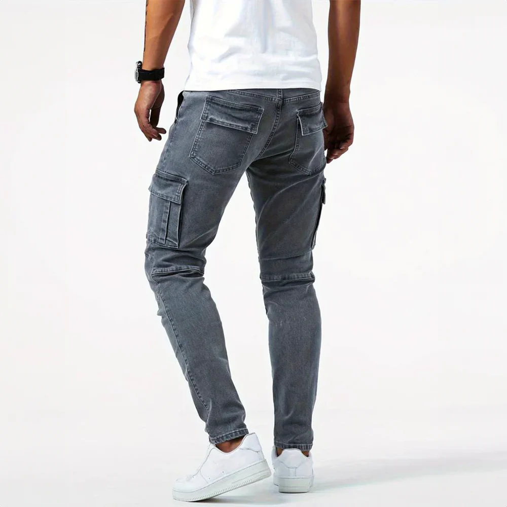 Dan Wellington Stretchable Cargo Jeans - Image 3