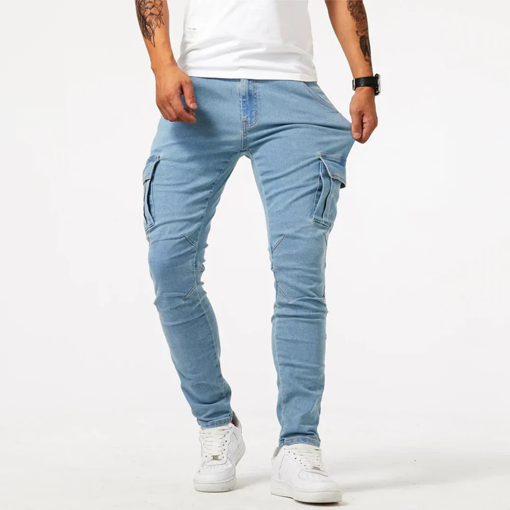 Dan Wellington Stretchable Cargo Jeans - Image 6