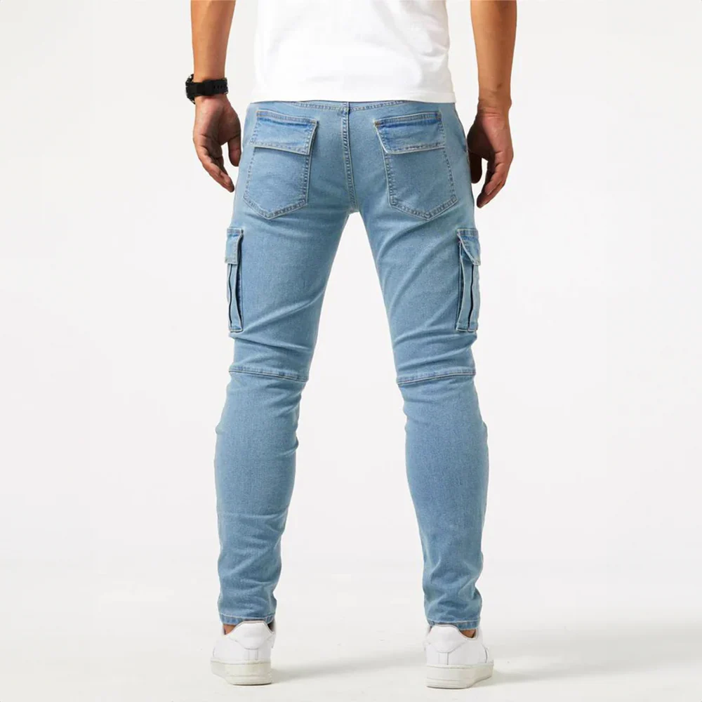 Dan Wellington Stretchable Cargo Jeans - Image 7