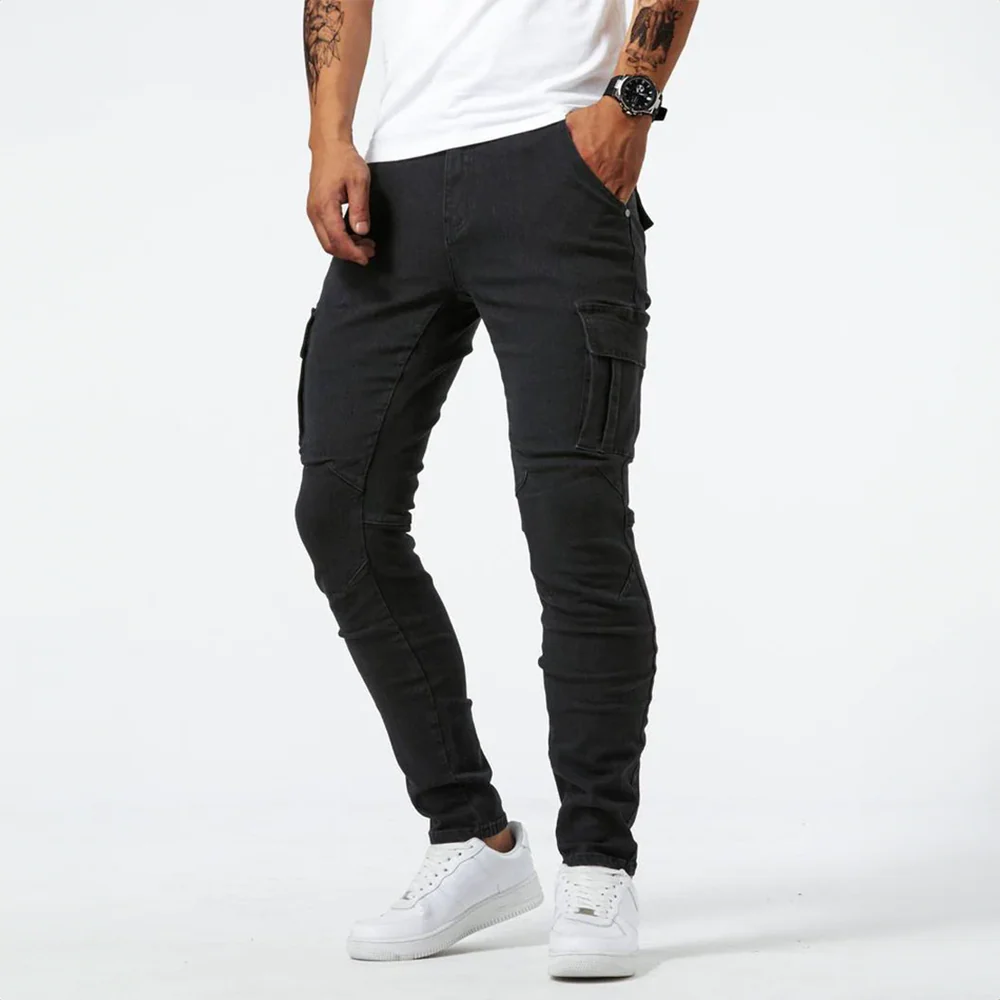 Dan Wellington Stretchable Cargo Jeans - Image 8