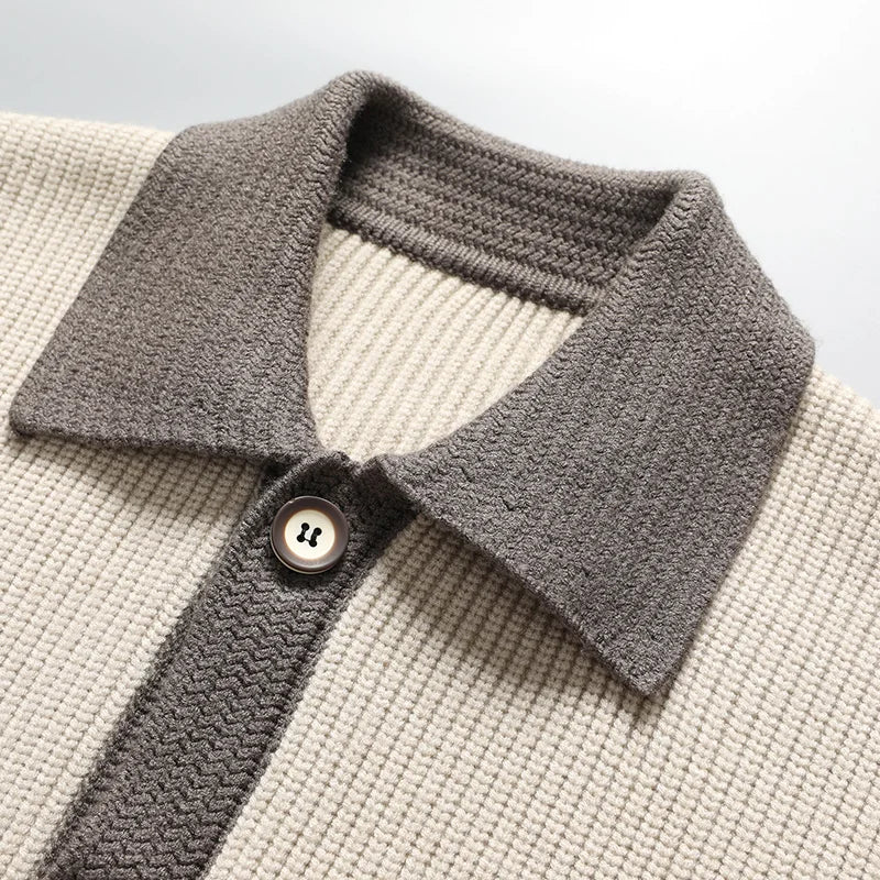 Dan Wellington Two Tone Cardigan - Image 2