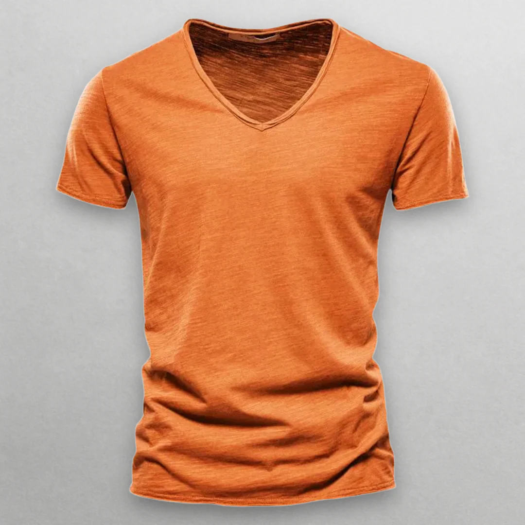 Dan Wellington V-Neck Cotton Shirt - Image 3