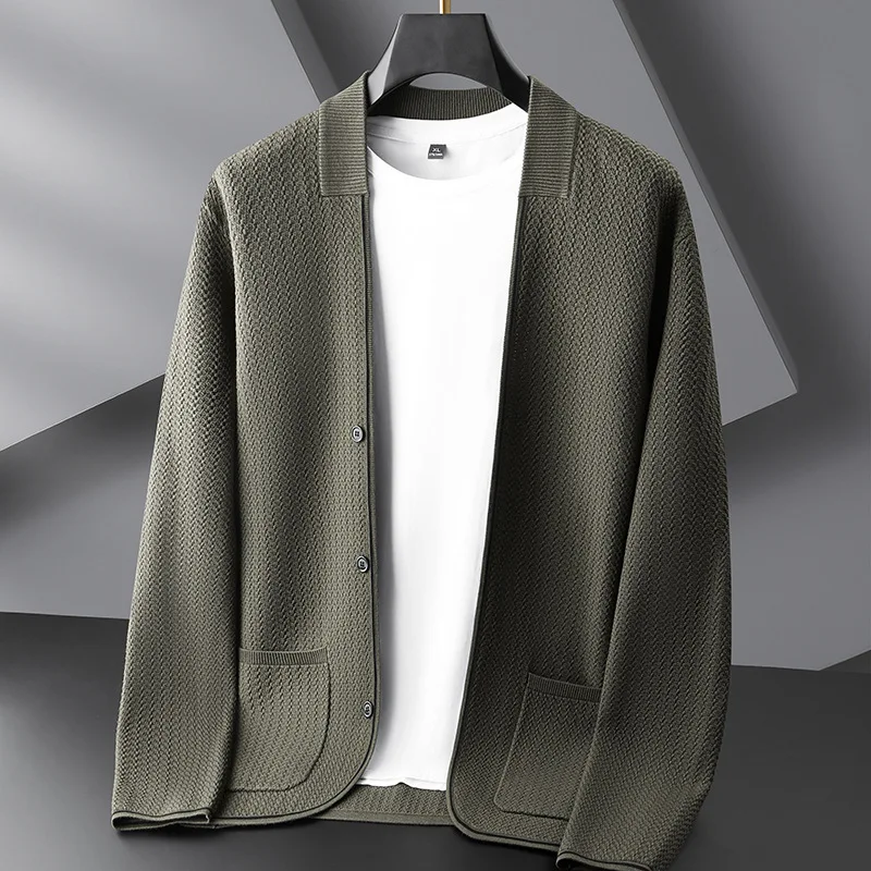 Dave Jackson Wool Cardigan - Image 3
