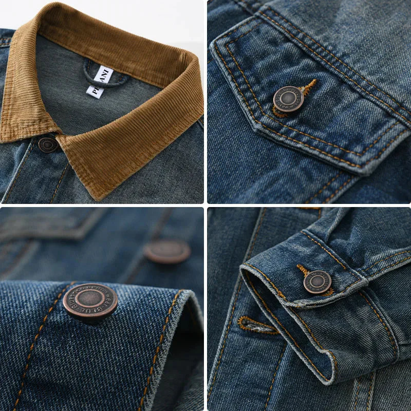 Dave Wellington Vintage Denim Jacket - Image 3