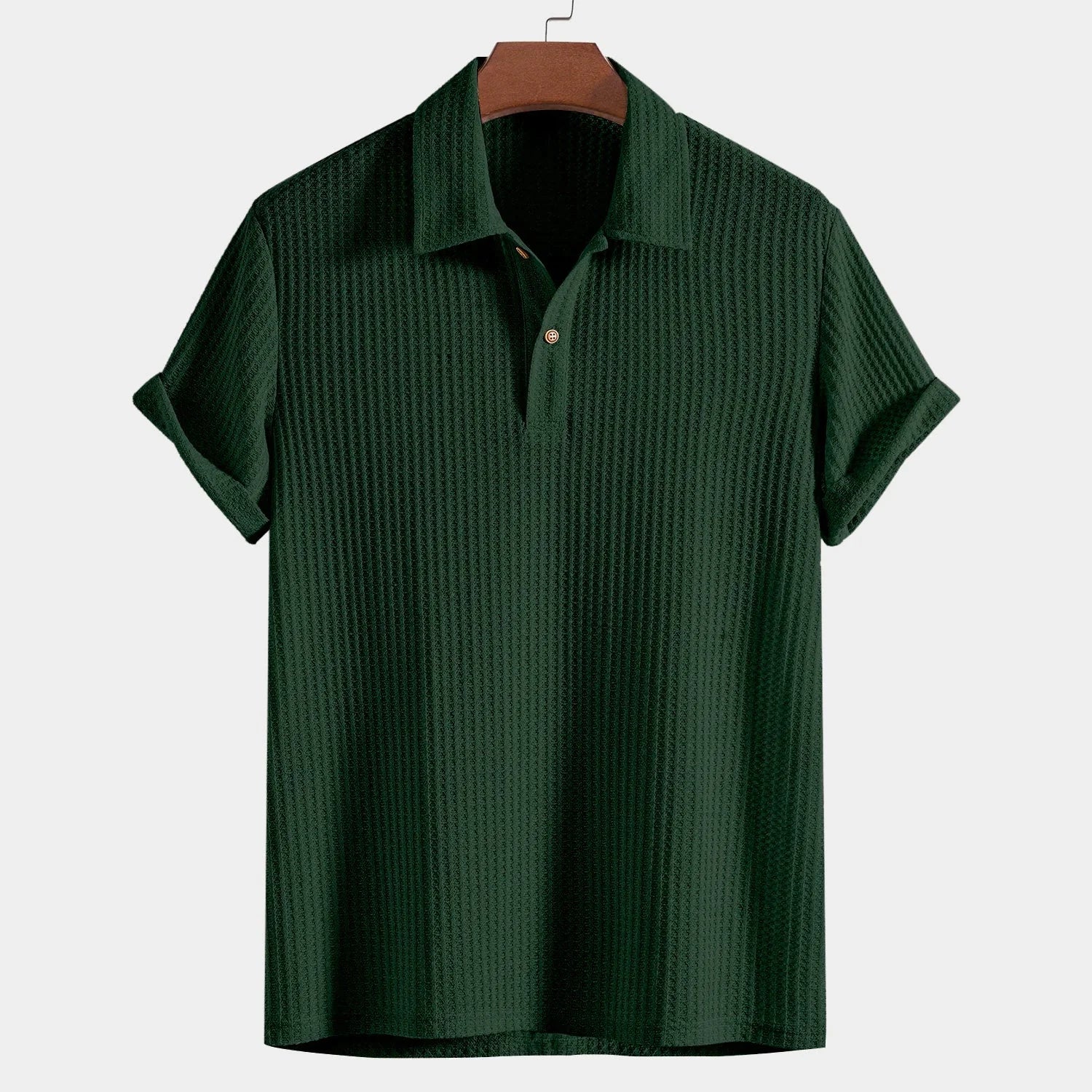 Dave Wellington Waffle Knit Polo - Image 4