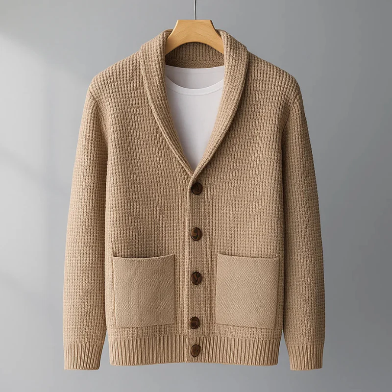 Don Harrison Shawl Knit Cardigan - Image 2