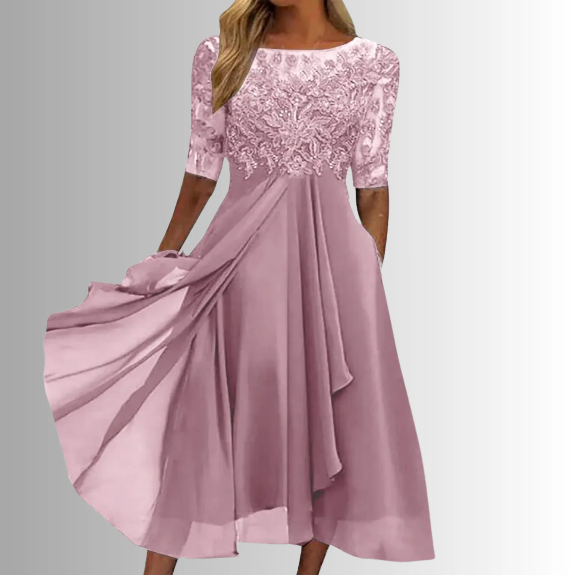 Eleanor Sterling Lace Dress - Image 3