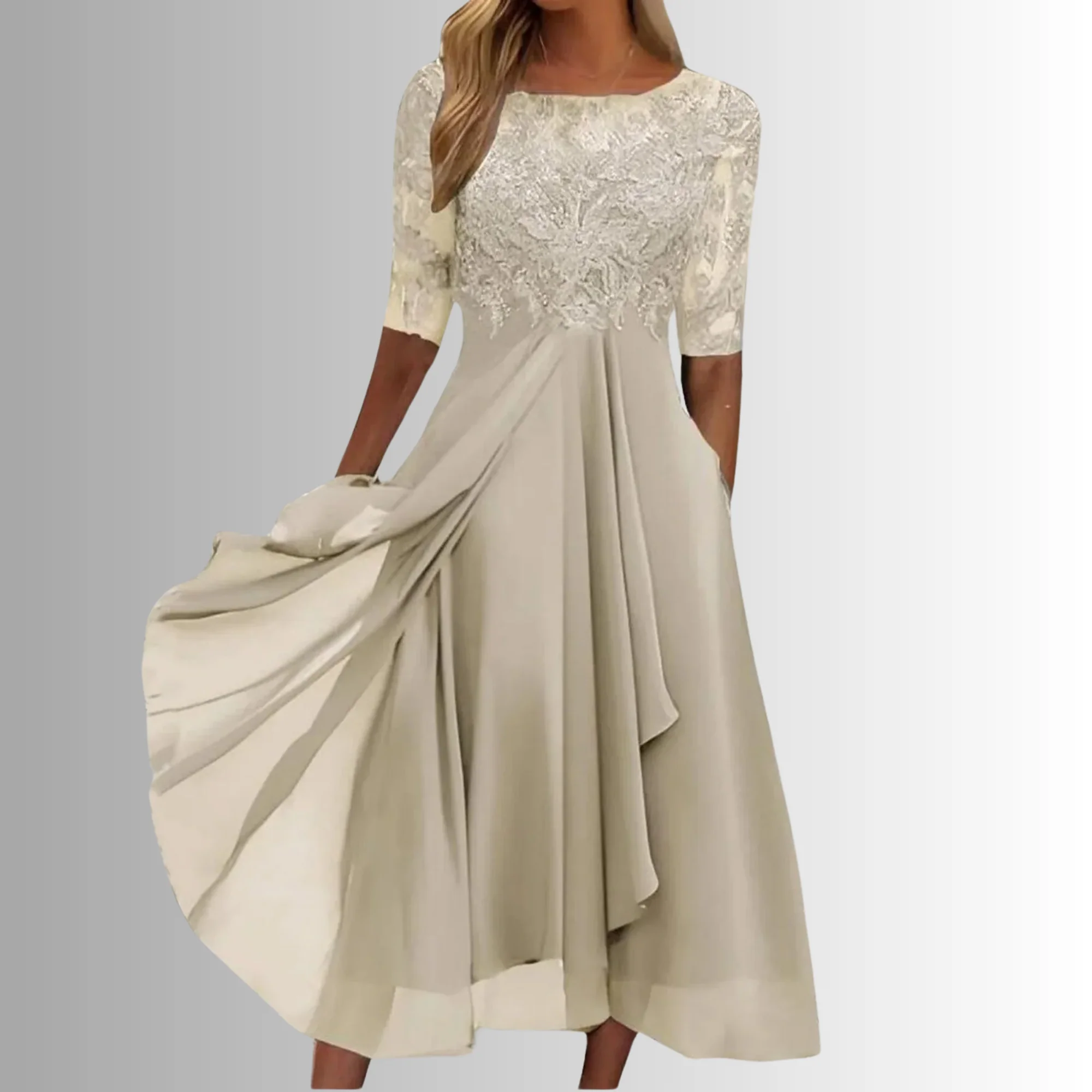 Eleanor Sterling Lace Dress - Image 4
