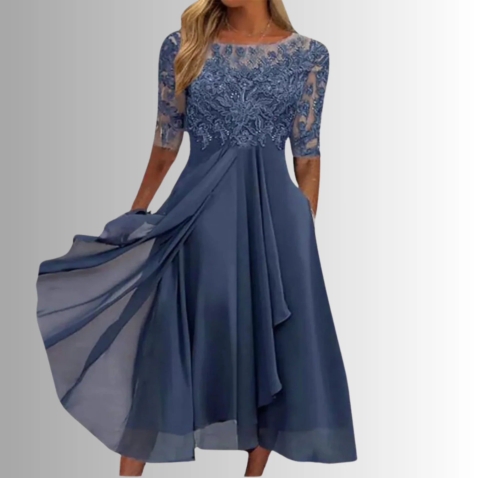 Eleanor Sterling Lace Dress - Image 5