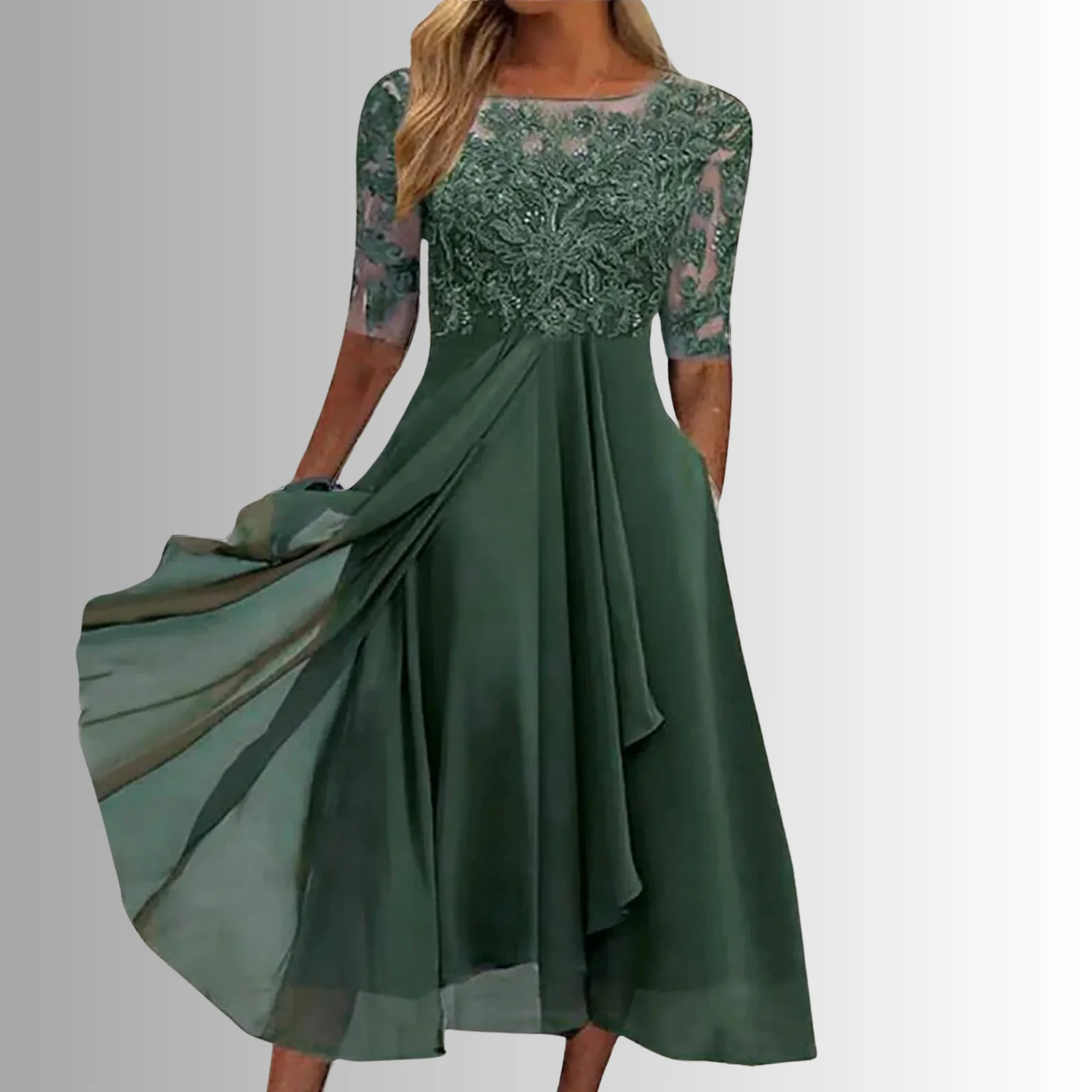 Eleanor Sterling Lace Dress - Image 6