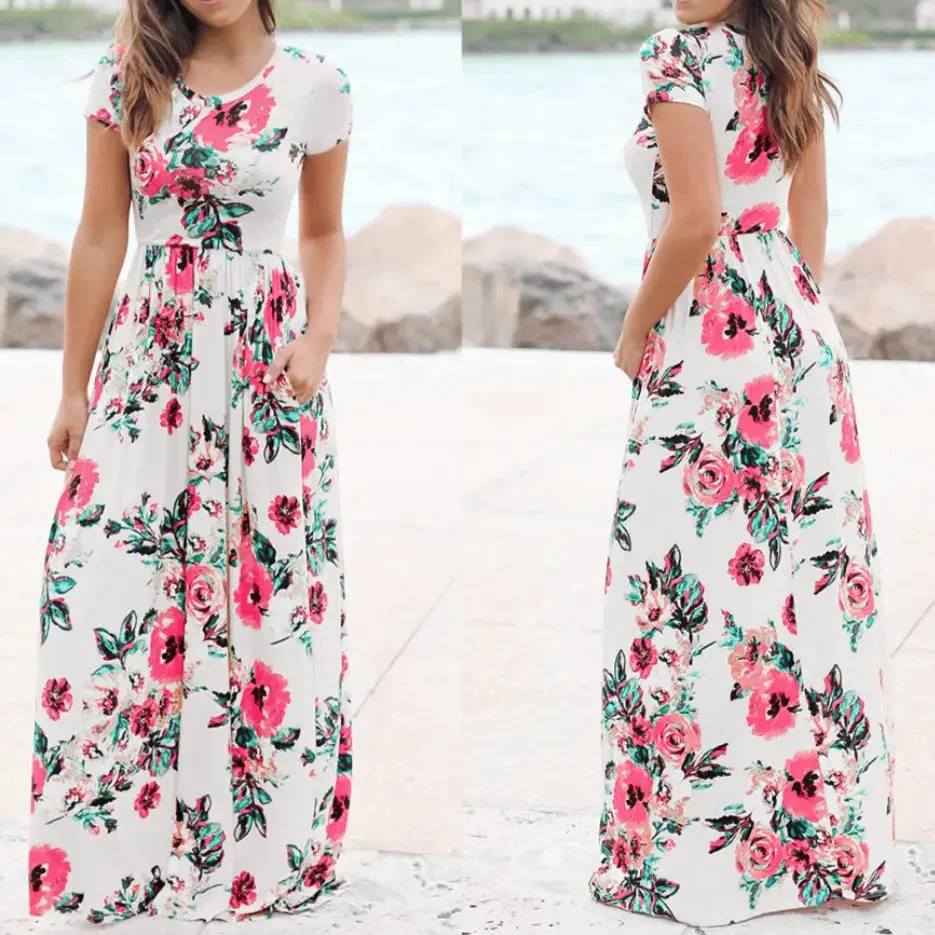 Emily Myers Floral Maxi Dress - Image 3