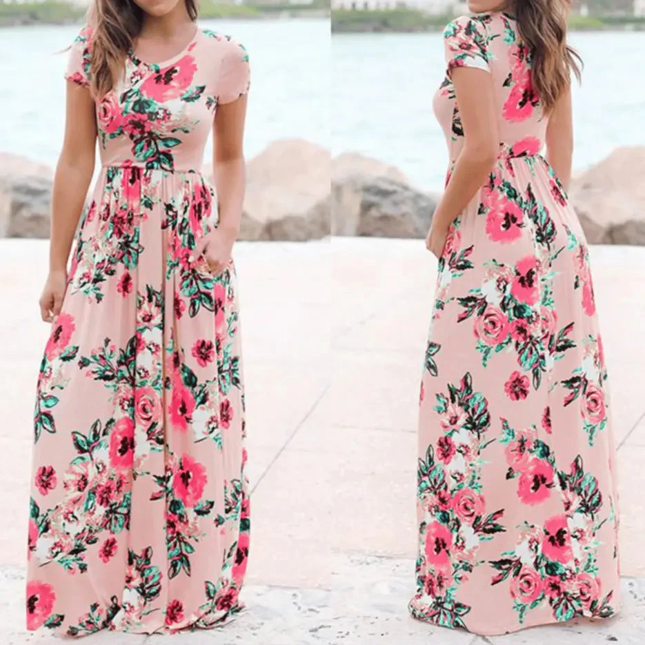 Emily Myers Floral Maxi Dress - Image 4