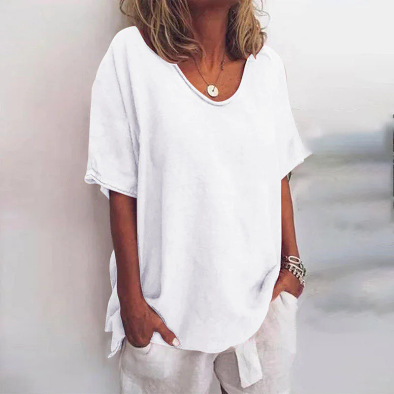 Emma Rose Relaxed Linen Shirt - Image 4