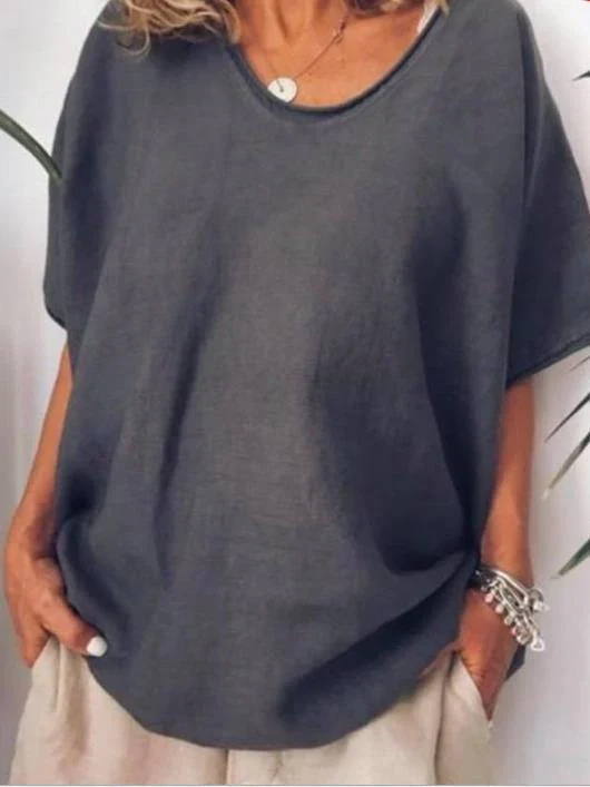 Emma Rose Relaxed Linen Shirt - Image 6