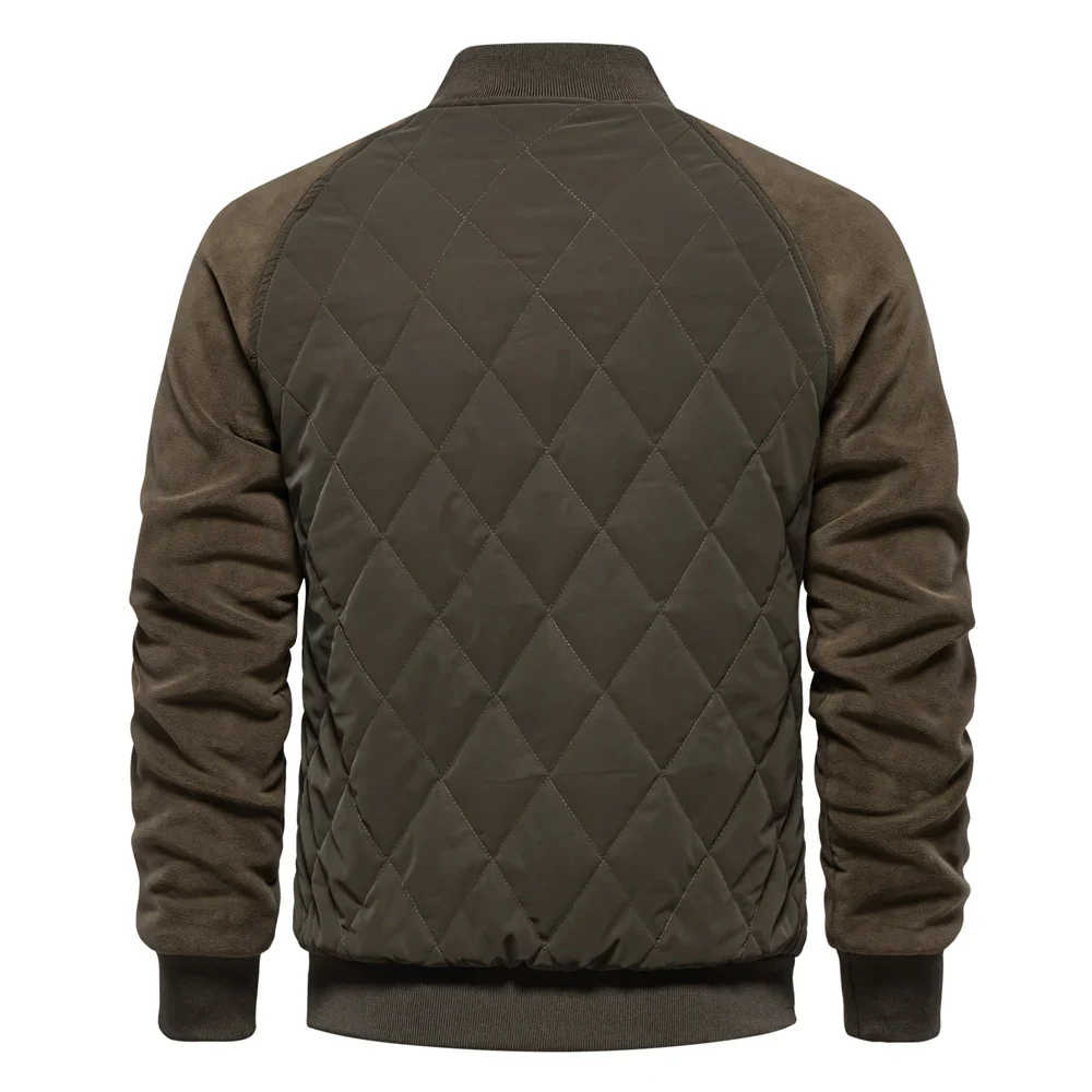 Ethan Cole Fleece Bomber Jacket - Image 4