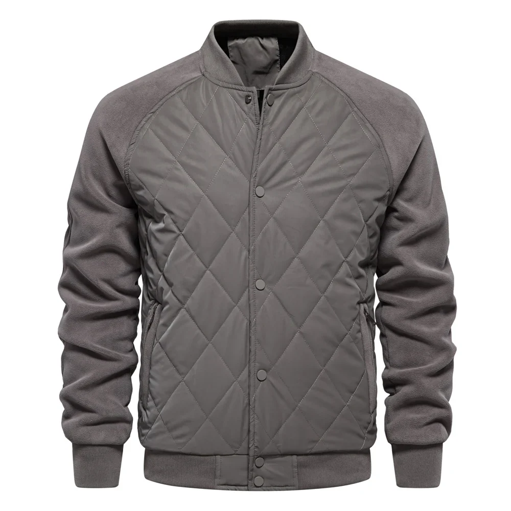 Ethan Cole Fleece Bomber Jacket - Image 7