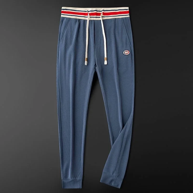 Ethan Cole Striped Rib Joggers - Image 4