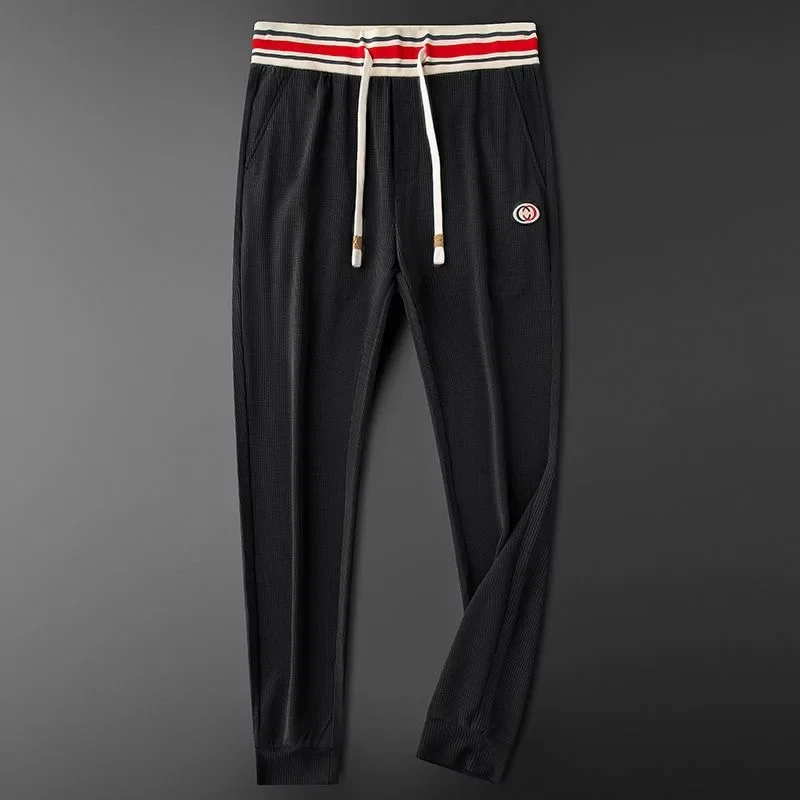 Ethan Cole Striped Rib Joggers - Image 6