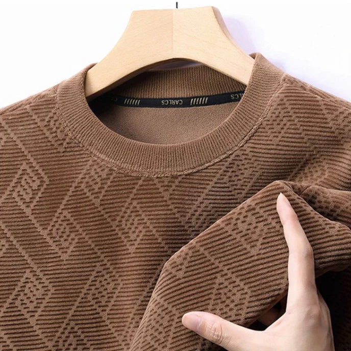 Ethan Cole Textured Knit Sweater - Image 3