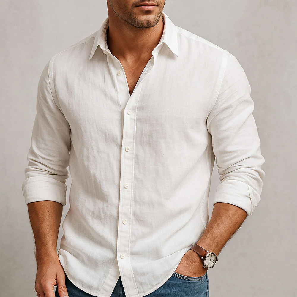 GIOVANNI Prestige Linen Shirt - Image 4