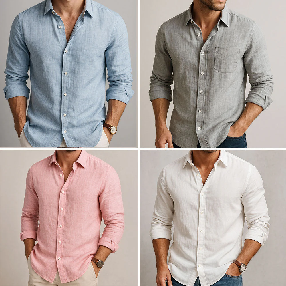 GIOVANNI Prestige Linen Shirt - Image 5