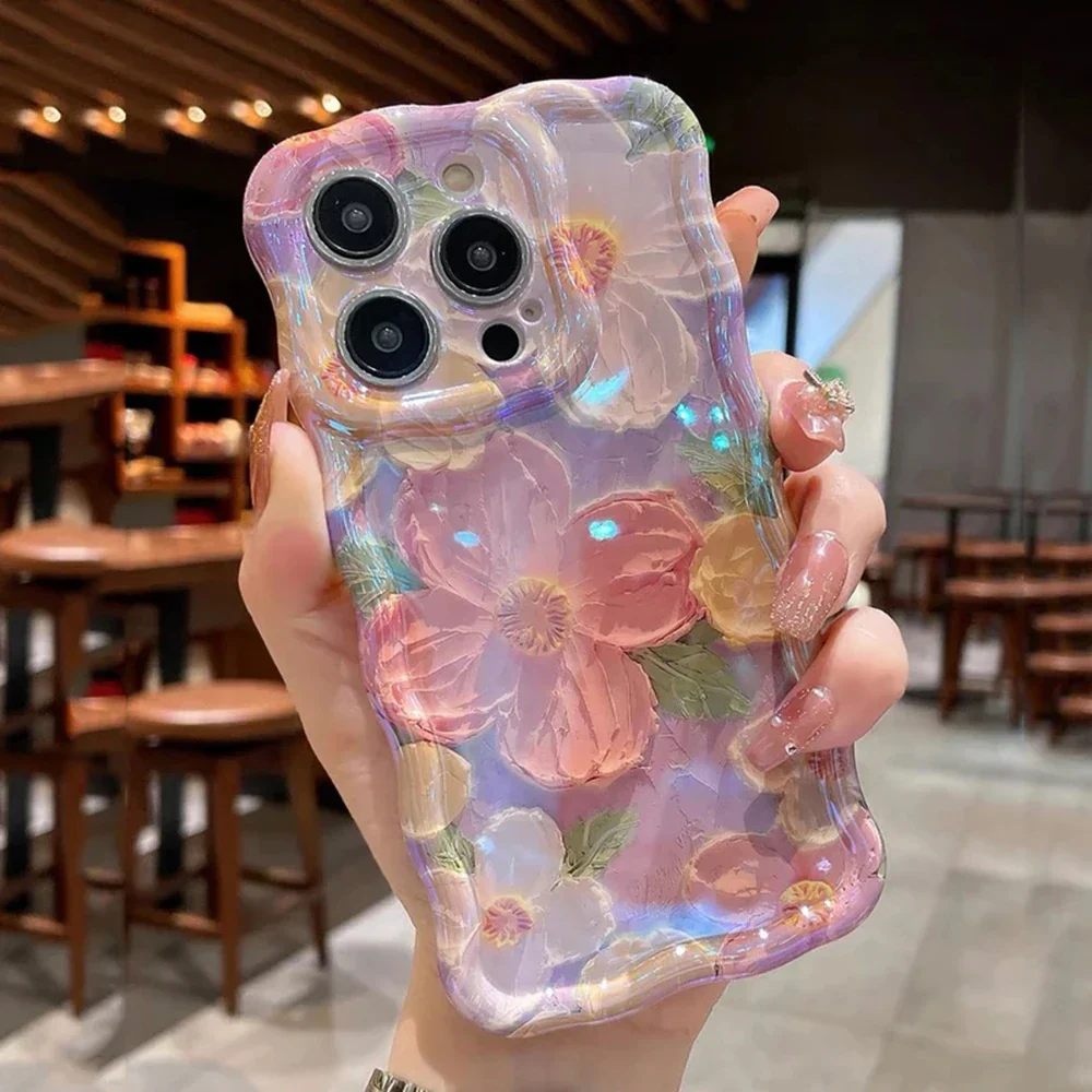 Gloss Floral iPhone Case - Image 2