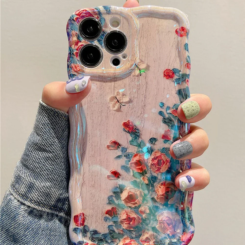 Gloss Floral iPhone Case - Image 5