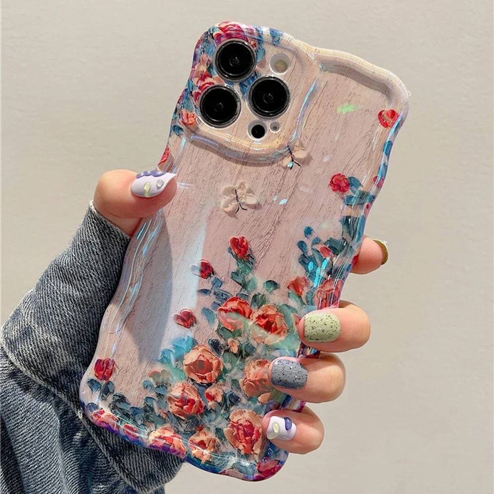 Gloss Floral iPhone Case - Image 6