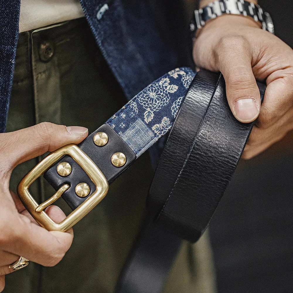 Graham Wells Leather Belt - Image 4
