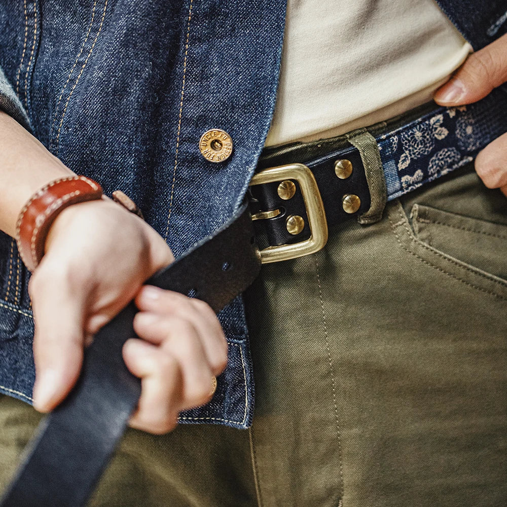 Graham Wells Leather Belt - Image 5